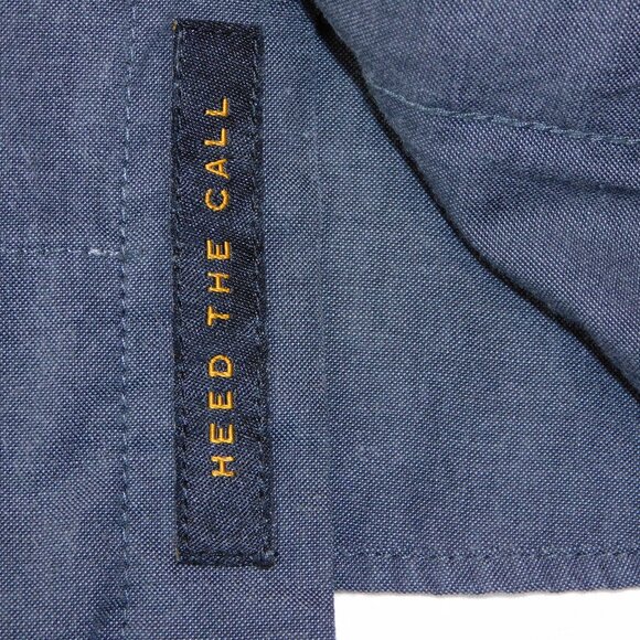 Howler Brothers Dark Gray Casual Button Down Shirt - Picture 12 of 14